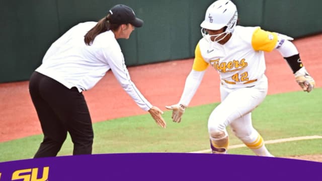 LSU Softball Levels Series with No. 3 Texas After Walk-Off Stunner
