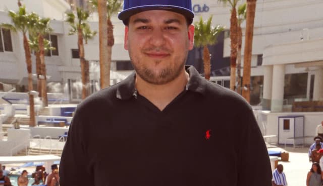 Rob Kardashian Makes Rare Public Easter Appearance With Kim Family
