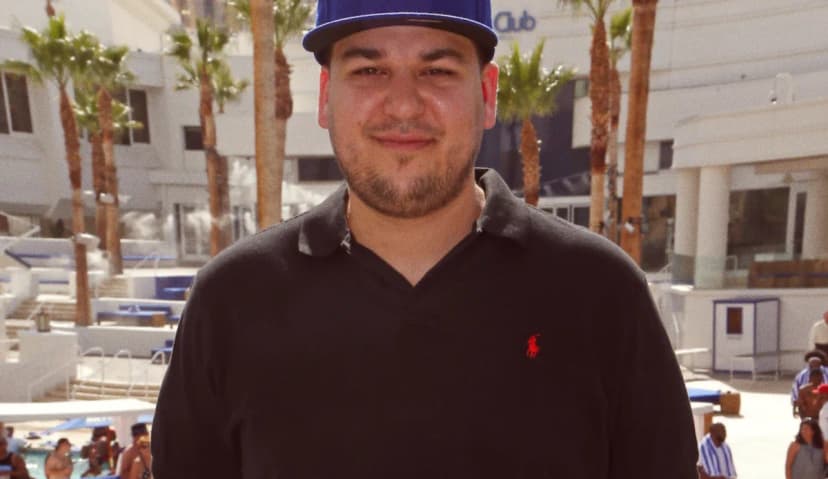 Rob Kardashian Makes Rare Public Easter Appearance With Kim Family