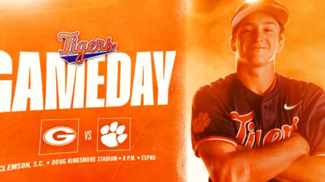 No. 2 Clemson Baseball Pitching Masterpiece Blanks No. 5 Georgia