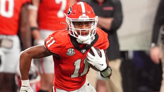 Speedy Georgia Receiver Arian Smith Adds Firepower for Jets