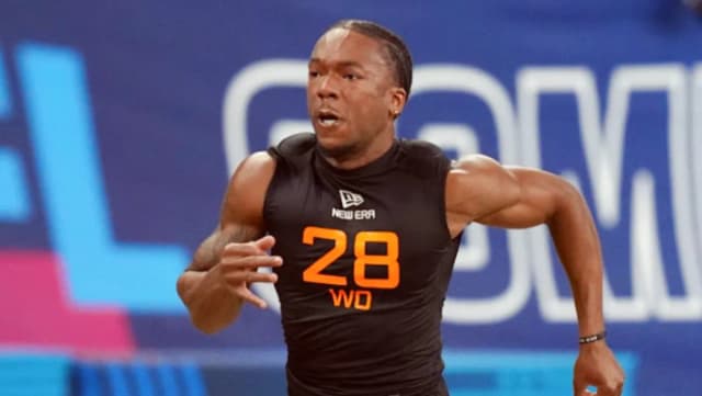 Washington Commanders Draft Virginia Tech Wideout Jaylin Lane
