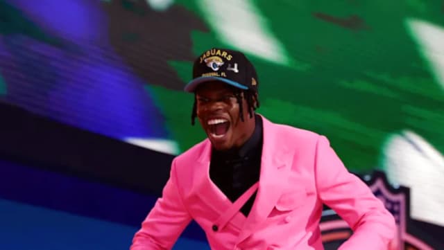 James Gladstone Jaguars Trade Up for Travis Hunter in Bold Draft Move