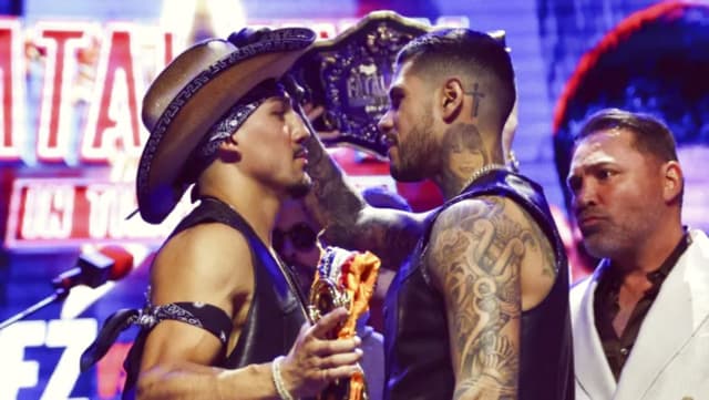 Teofimo Lopez Battles Arnold Barboza for WBO Title in Times Square