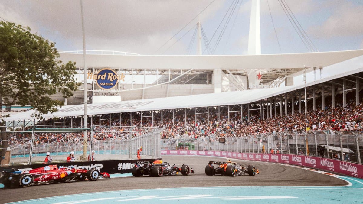 Formula 1 Miami Grand Prix Race Extended Near Hard Rock Stadium Through 2041