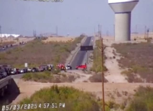 Motorcycle Crash Injures One Person, Closes Lanes in Northeast El Paso