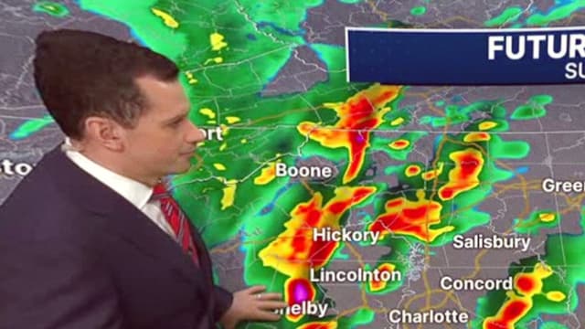 WSOCTV Forecast. Storm Threat Continues Through Overnight Hours
