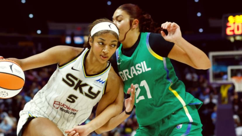 Reese Returns To LSU for Sky Win Over Brazilian National Team