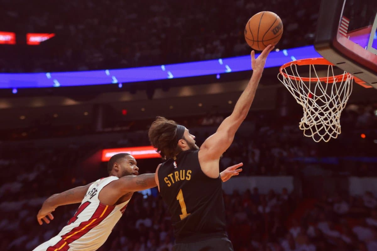 Cavaliers Max Strus Discusses Sweep of Former Team Miami Heat