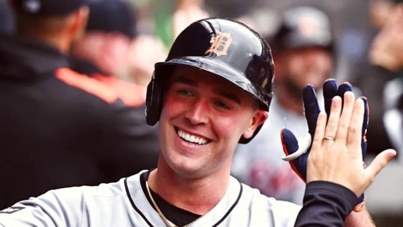 Detroit Tigers Trey Sweeney Helps Power Offense in Rout of Angels