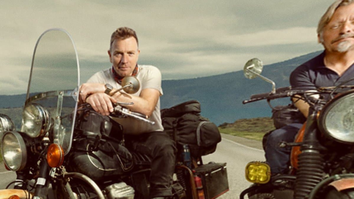 Motorcyclists Ewan McGregor and Charley Boorman Ride Europe