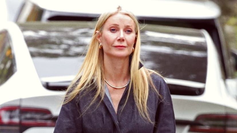 Actress Gwyneth Paltrow Attends Book Event in Santa Barbara Area