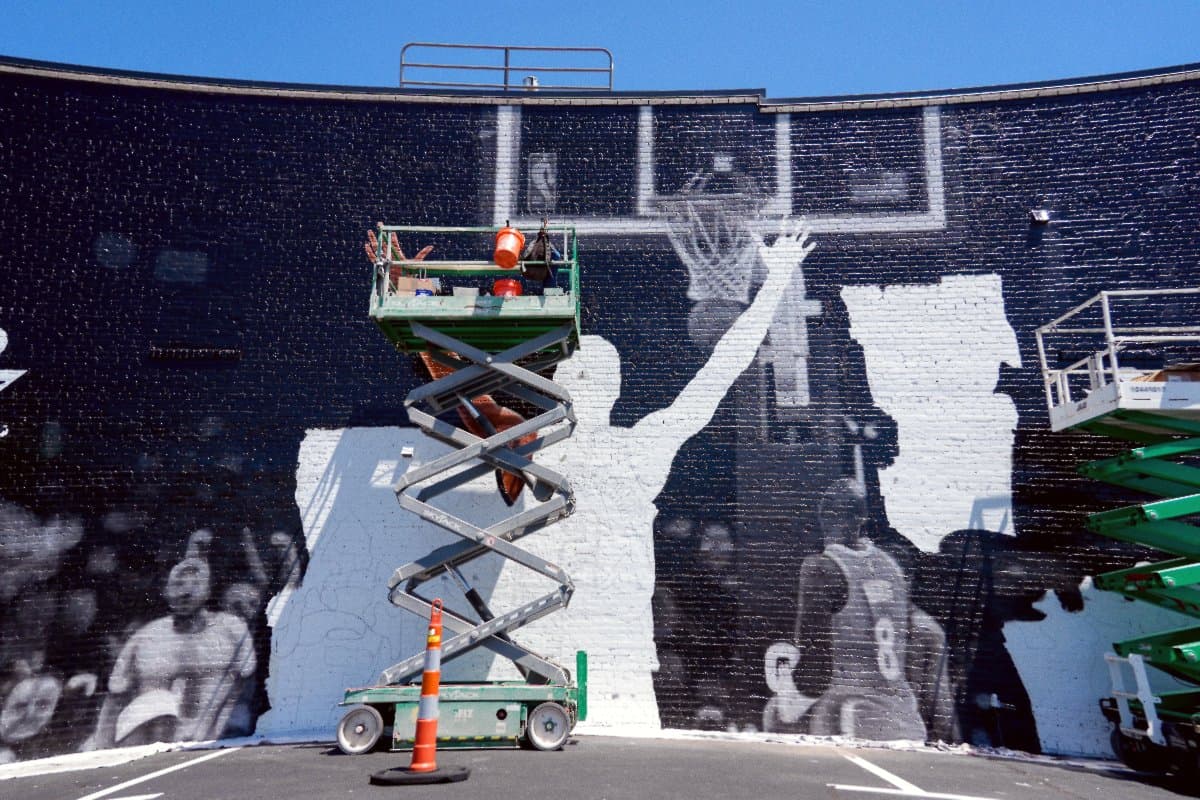 Oklahoma City Thunder Celebrate Playoffs with Downtown SGA Mural