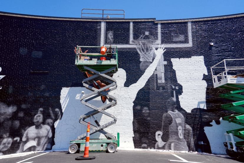 Oklahoma City Thunder Celebrate Playoffs with Downtown SGA Mural