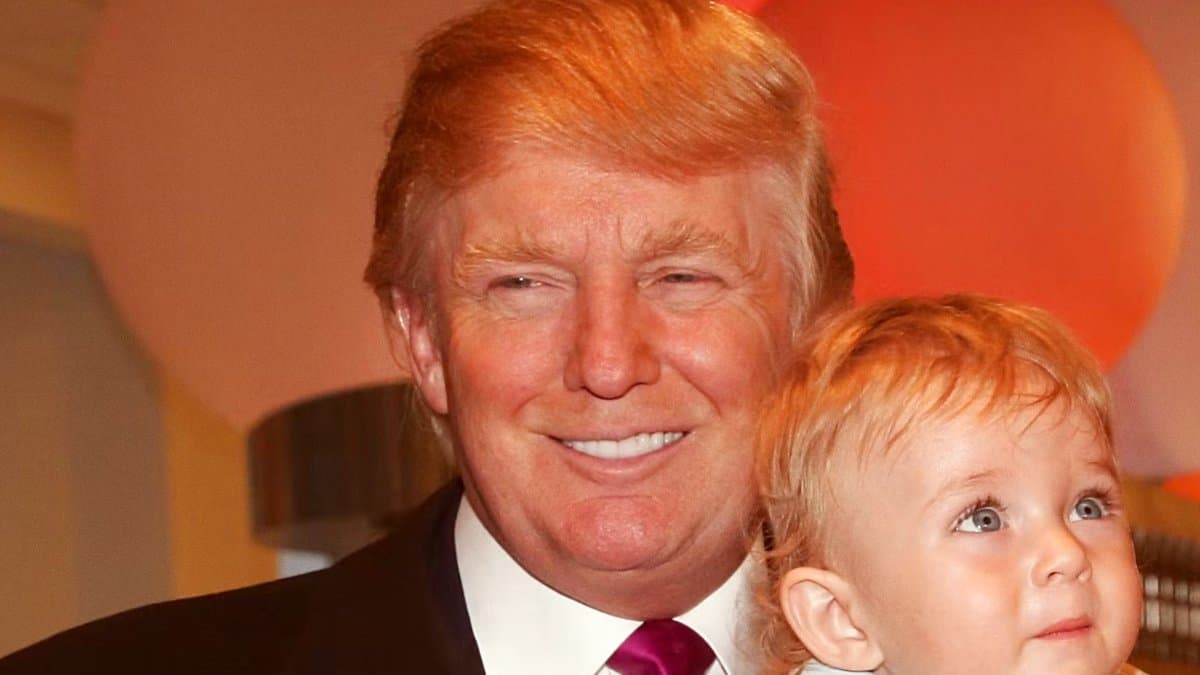 Barron Trump Childhood Toy Images Resurface Amid Tariff Talk
