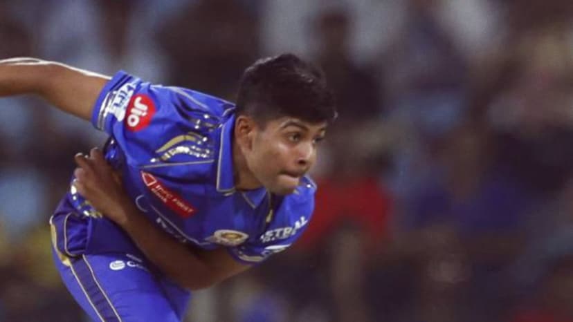Ashwani Kumar Becomes Third Concussion Sub in IPL History for MI