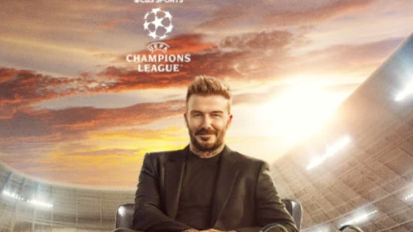 Stanley Tucci Joins David Beckham for Champions League Semifinal Altcast