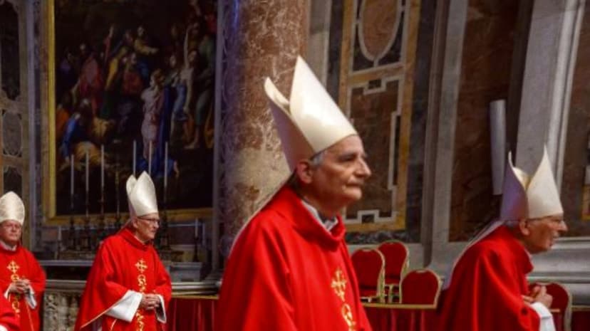 Catholic Cardinals Gather in Vatican for Papal Conclave To Choose New Pope