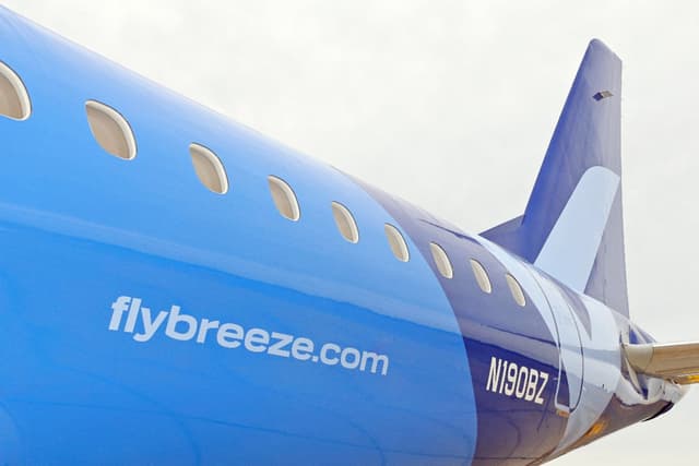 Breeze Airlines Announces New Routes From Two Airports Starting Fall