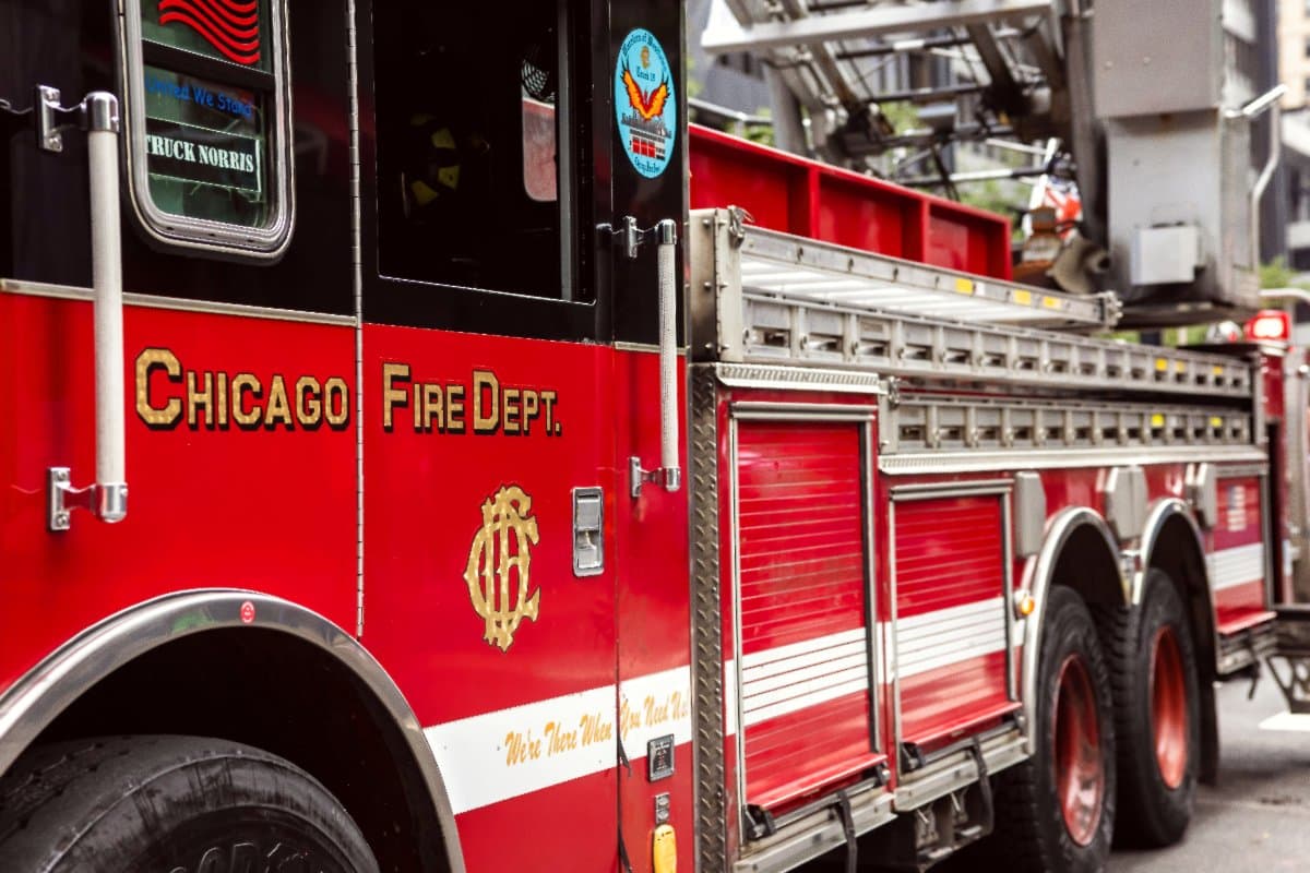 Fire Causes Damage at Chicago Academy High School in Portage Park